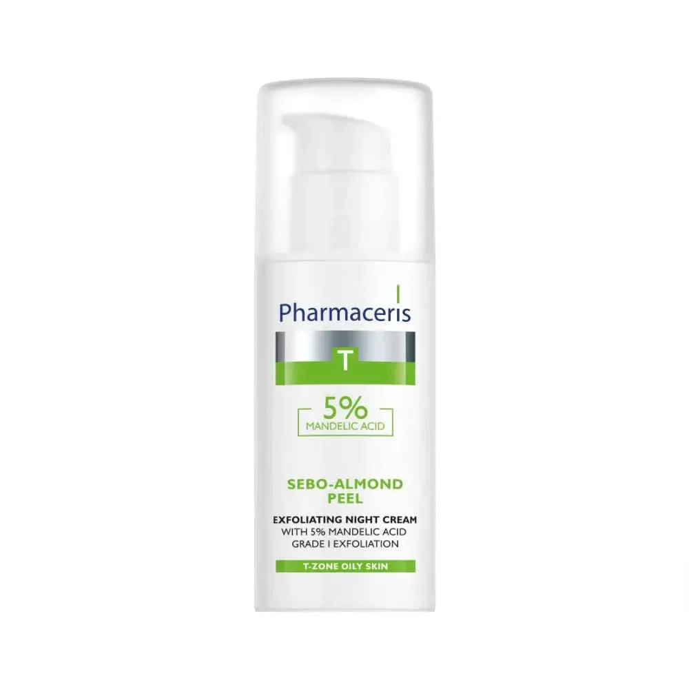 PHARMACERIS T Sebo Almond Peel 5% Exfoliating Night Cream